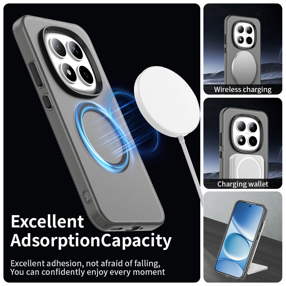 MagSafe Case for Xiaomi Redmi Note 15 Pro 5G, Techsuit, CandyCase, Black