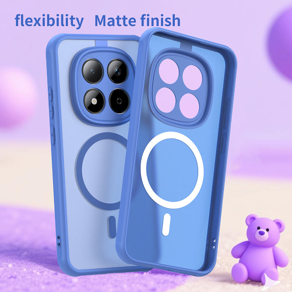 MagSafe-skal för Xiaomi Redmi Note 15 Pro 5G, Techsuit, HaloFrost II, Blå