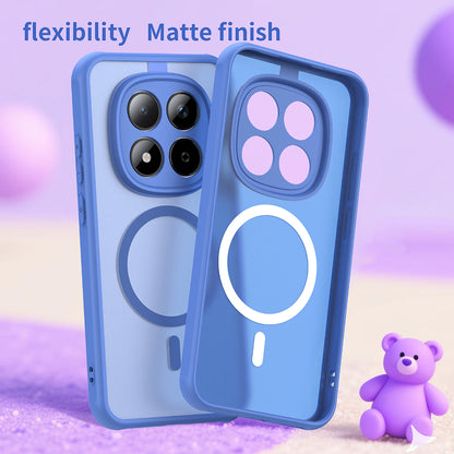 MagSafe-skal för Xiaomi Redmi Note 15 Pro 5G, Techsuit, HaloFrost II, Blå