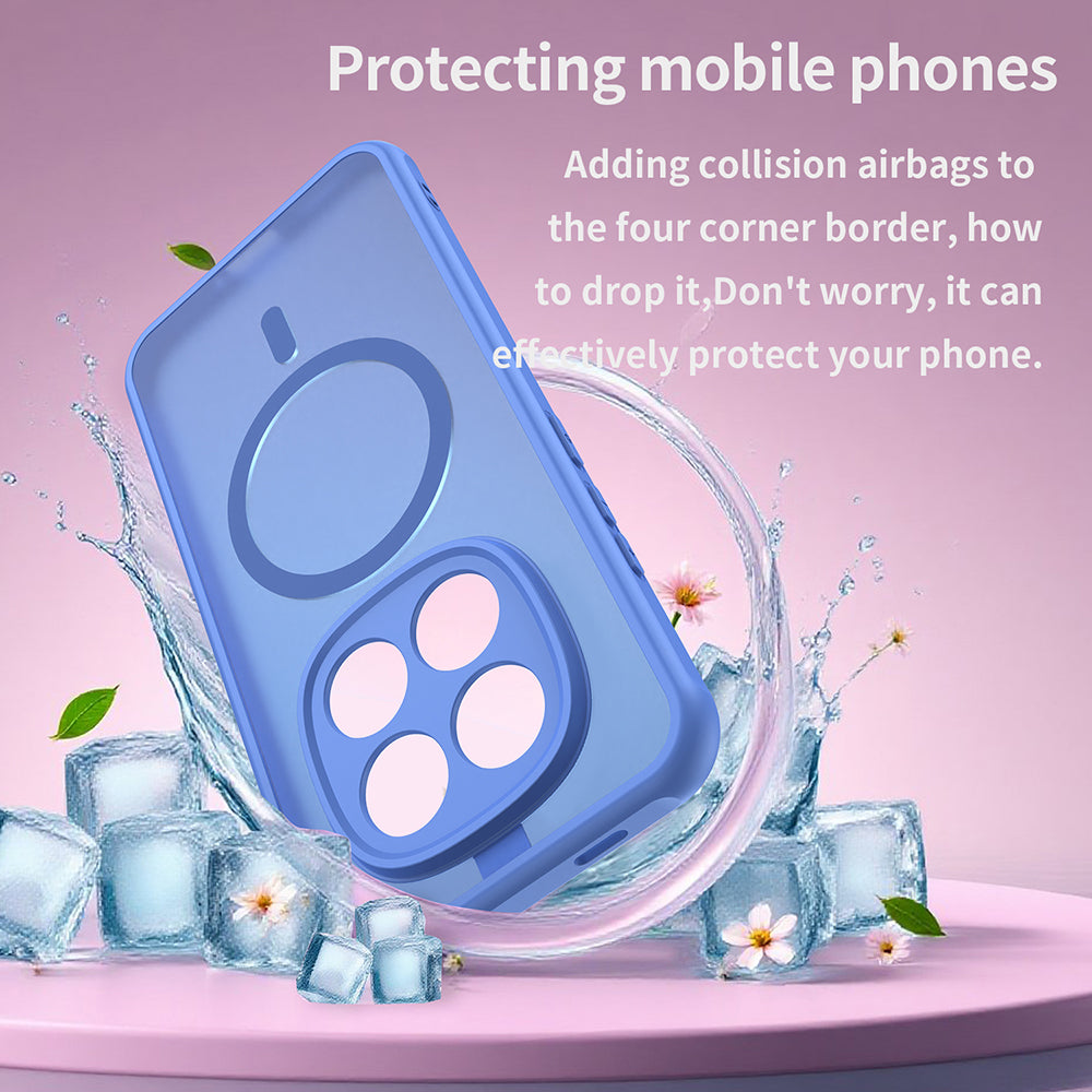 MagSafe-skal för Xiaomi Redmi Note 15 Pro 5G, Techsuit, HaloFrost II, Blå