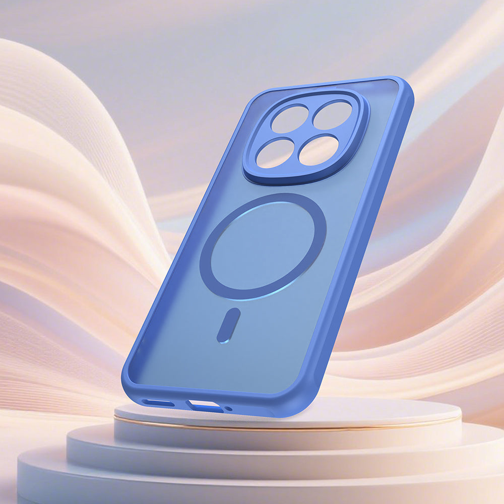 MagSafe-skal för Xiaomi Redmi Note 15 Pro 5G, Techsuit, HaloFrost II, Blå