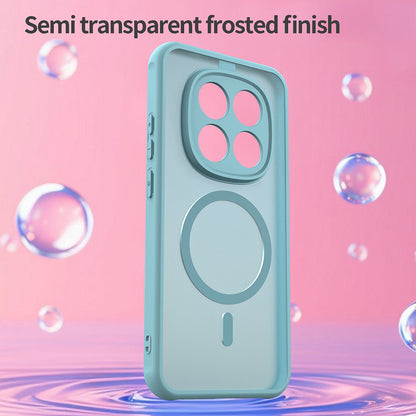 MagSafe-skal för Xiaomi Redmi Note 15 Pro 5G, Techsuit, HaloFrost II, Ljusgrön