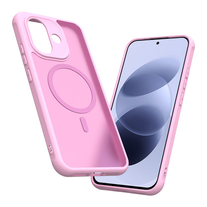 MagSafe-skal för Xiaomi Redmi Note 17 4G / Note 17 5G, Techsuit, HaloFrost II, rosa
