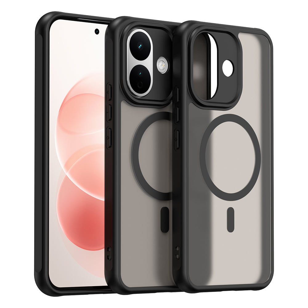 MagSafe-skal för Xiaomi Redmi Note 17 Pro, Techsuit, HaloFrost II, svart