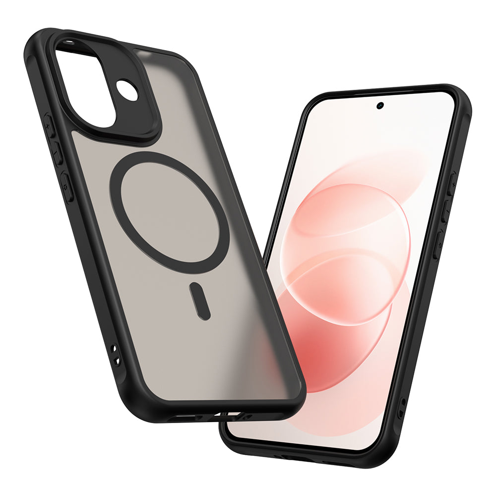 MagSafe-skal för Xiaomi Redmi Note 17 Pro, Techsuit, HaloFrost II, svart