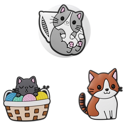 OEM Cat-fodral för Apple AirTag, Set om 3 stycken, Flerfärgad