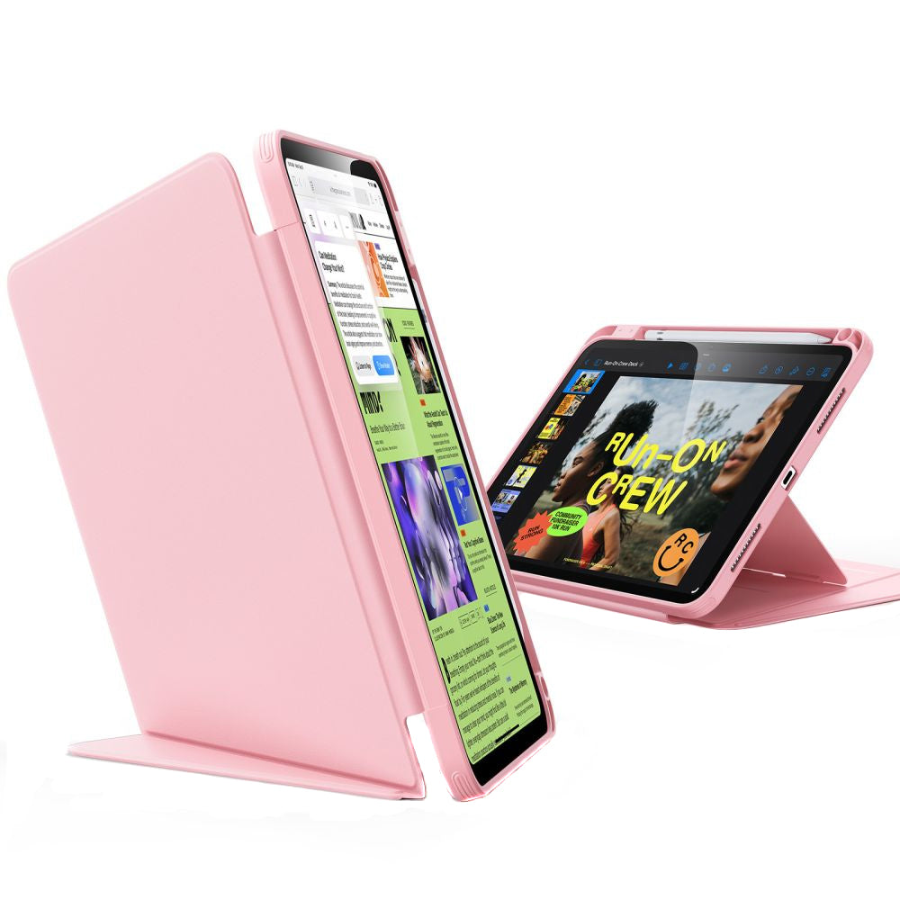 Fodral för Apple iPad (2025) / (2022), ESR, Flip Hybrid, Rosa
