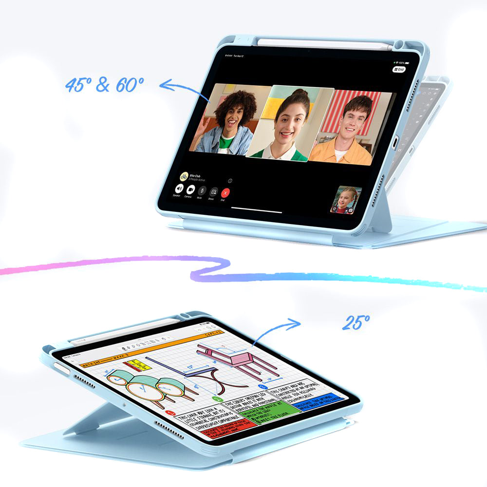 Fodral för Apple iPad Air 11 (2026) / iPad Air 11 (2025) / Air 11 (2024) / Air (2022) / Air (2020), ESR, Flip Hybrid, Blå