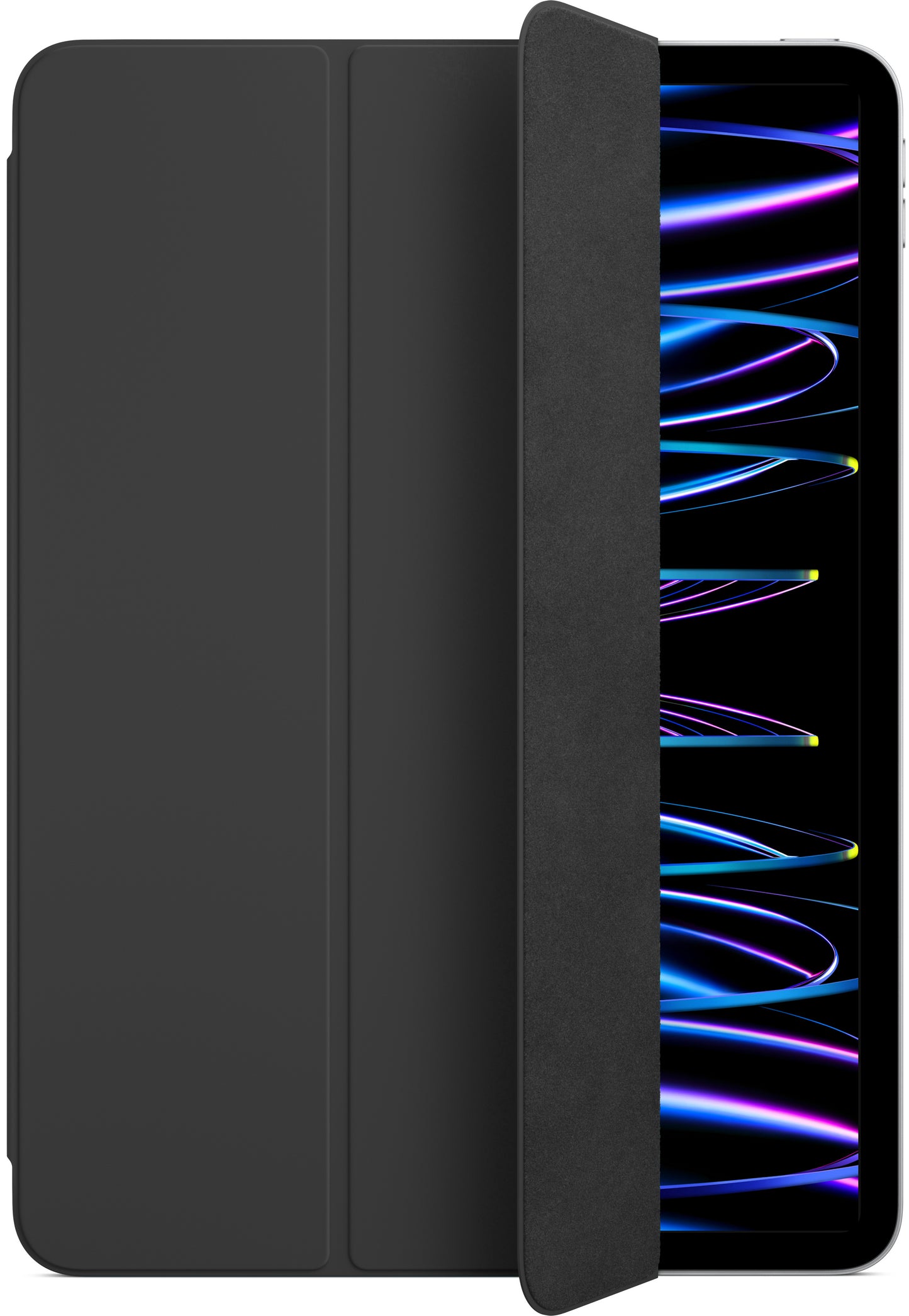 Fodral för Apple iPad Pro 12.9 (2022) / Pro 12.9 (2021) / Pro 12.9 (2020) / Pro 12.9 (2018), Smart Folio, Svart MXT92ZM/A