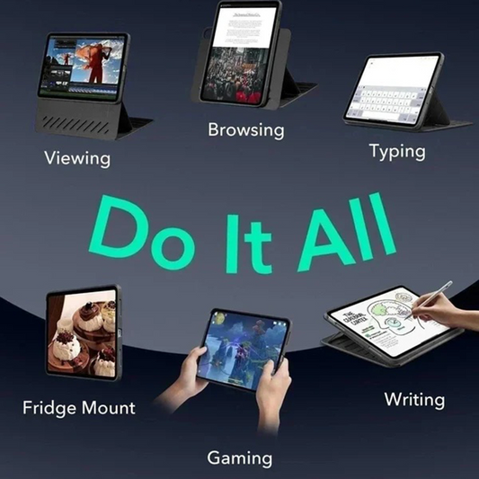 Fodral för Apple iPad (2025) / (2022), ESR, Shift, Svart, Omslutet