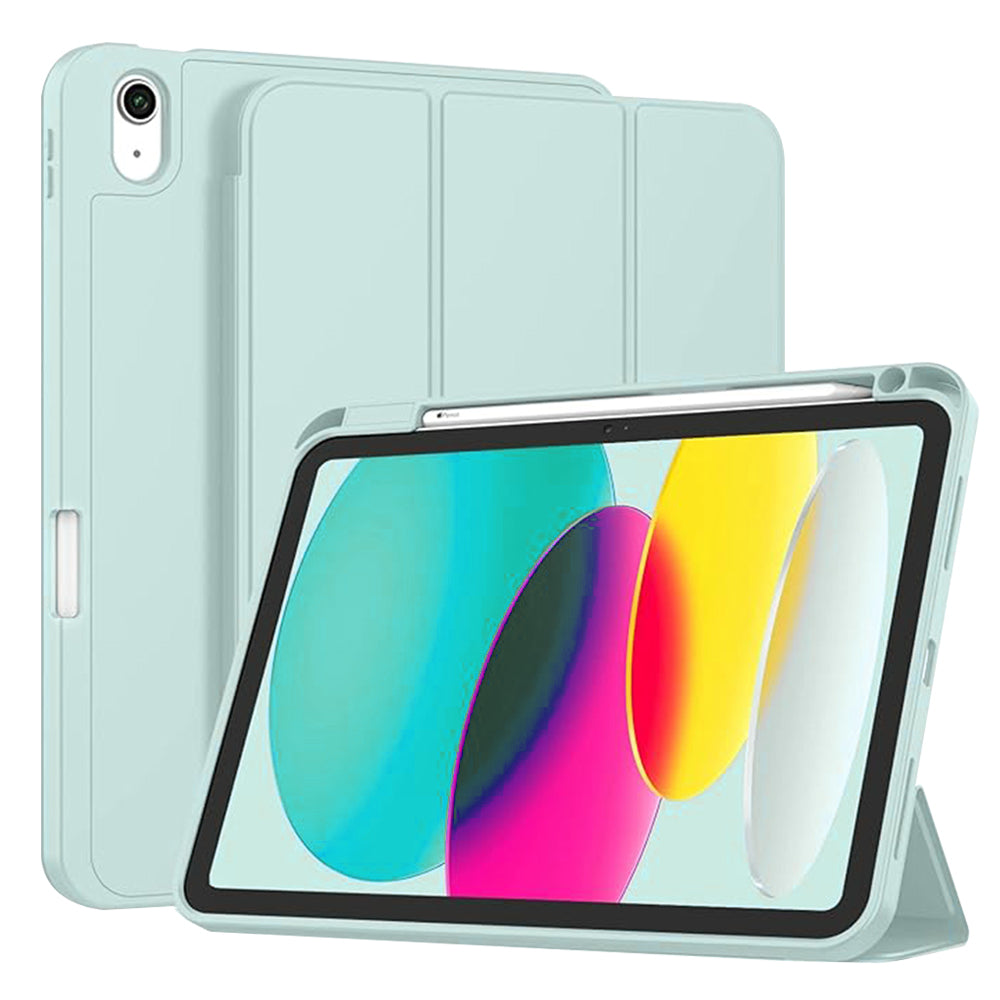 Fodral för Apple iPad (2025) / (2022), Techsuit, Flex Trifold, Bleu