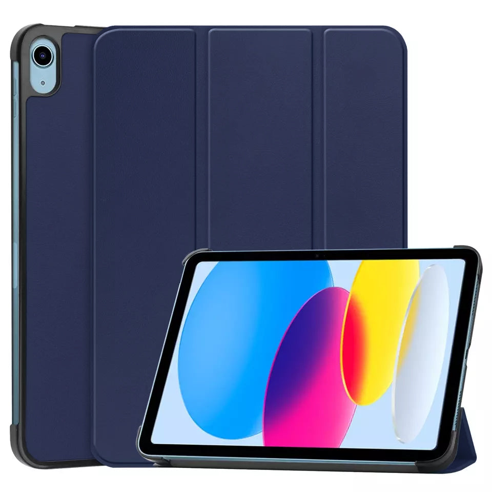 Fodral för Apple iPad (2025) / (2022), Techsuit, FoldPro, Blå