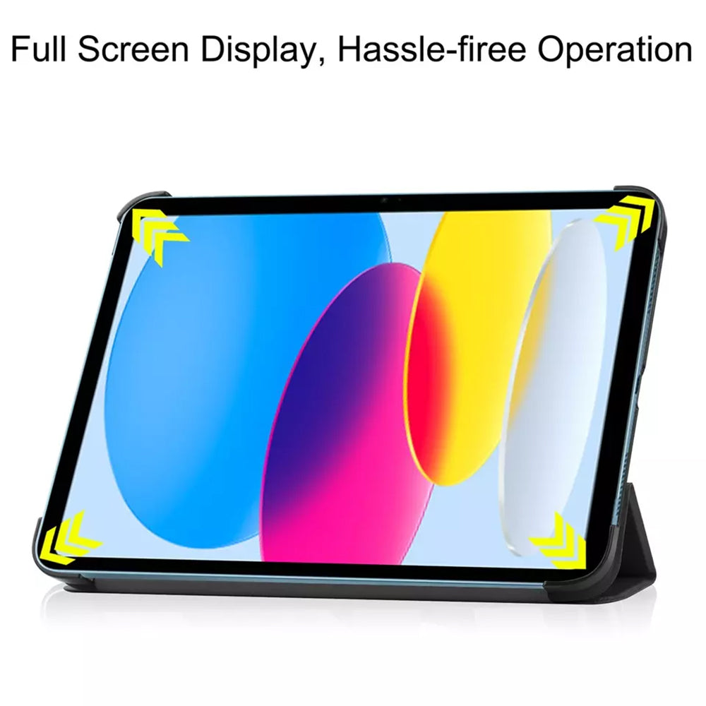 Fodral för Apple iPad (2025) / (2022), Techsuit, FoldPro, Blå