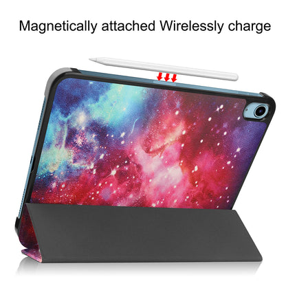 Fodral för Apple iPad (2025) / (2022), Techsuit, FoldPro Unicorn, Flerfärgad