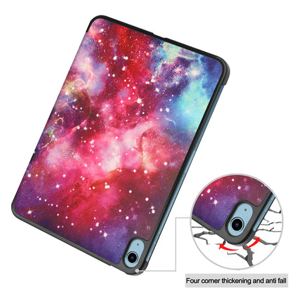 Fodral för Apple iPad (2025) / (2022), Techsuit, FoldPro Unicorn, Flerfärgad