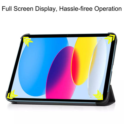 Fodral för Apple iPad (2025) / (2022), Techsuit, FoldPro Urban Vibe, Flerfärgad