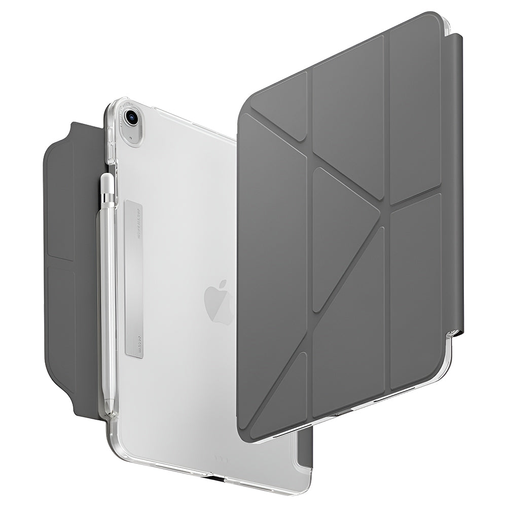 Fodral för Apple iPad (2025), UNIQ, Camden Click, Grå
