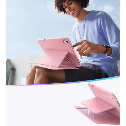 Fodral för Apple iPad (2025) / (2022), ESR, Flip Hybrid, Rosa