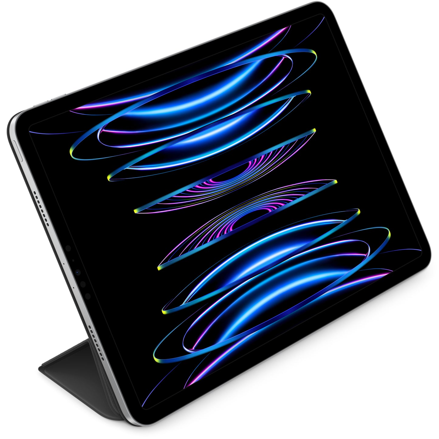 Fodral för Apple iPad Pro 12.9 (2022) / Pro 12.9 (2021) / Pro 12.9 (2020) / Pro 12.9 (2018), Smart Folio, Svart MXT92ZM/A