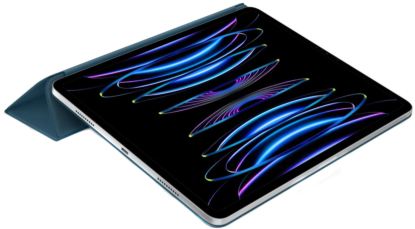 Fodral för Apple iPad Pro 12.9 (2022) / Pro 12.9 (2021) / Pro 12.9 (2020) / Pro 12.9 (2018), Smart Folio, Blått MQDW3ZM/A