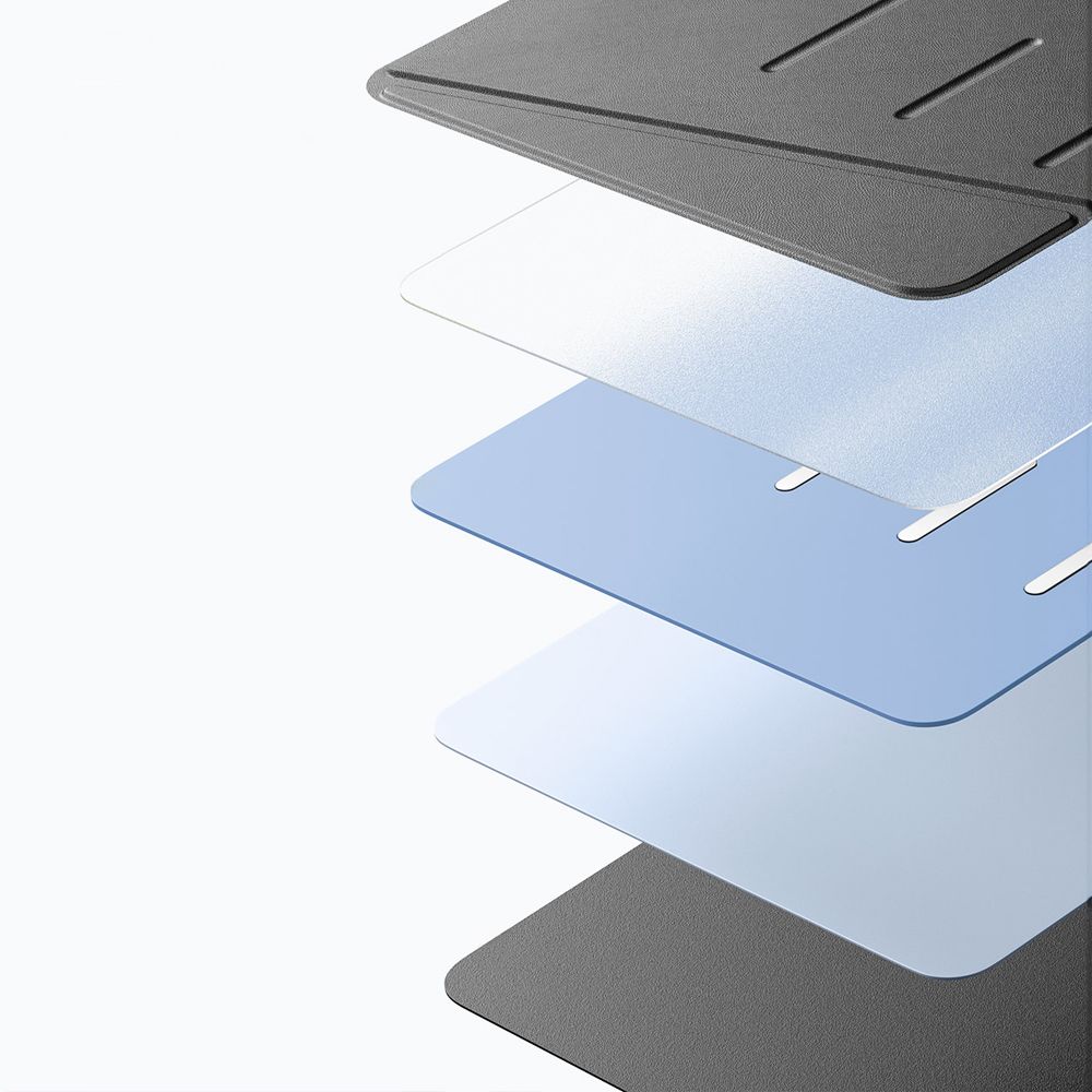 Fodral för Apple iPad (2025) / (2022), ESR, Flip Hybrid, Svart, Omslutet