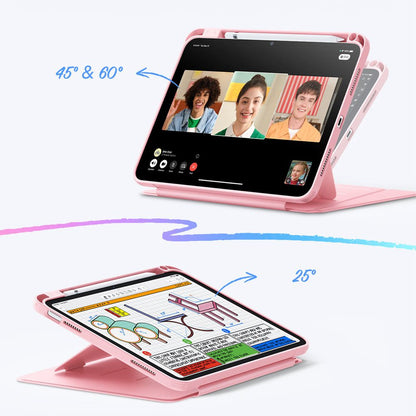 Fodral för Apple iPad (2025) / (2022), ESR, Flip Hybrid, Rosa