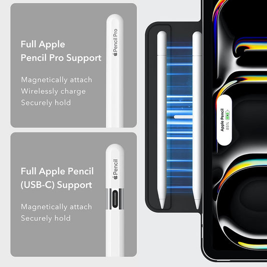 Fodral för Apple iPad Pro 13 (2024), ESR, Rebound, Rosa, Omslutet
