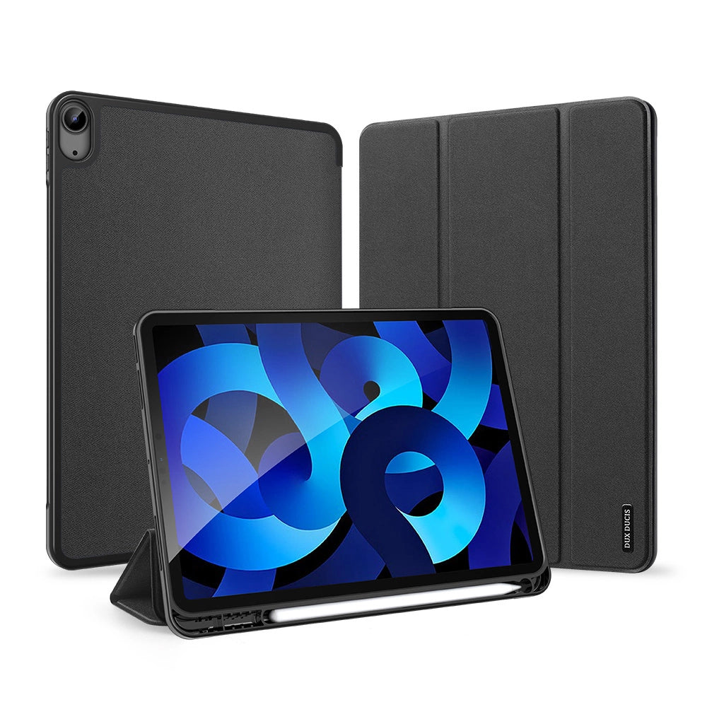Fodral till Apple iPad iPad Air (2022) / Air (2020), DUX DUCIS, Domo, Svart 