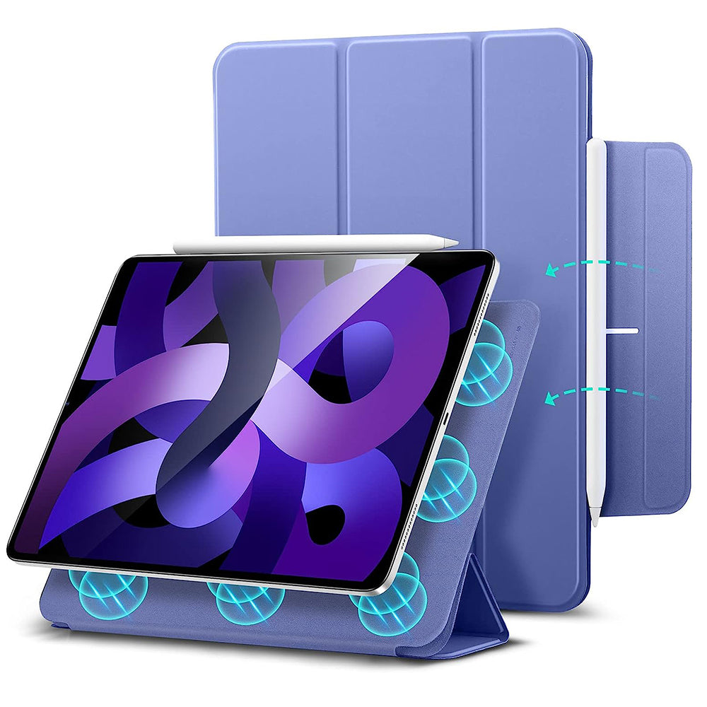 Fodral för Apple iPad Air 11 (2024) / Air (2022) / Air (2020) / Pro 11 (2018), ESR, Rebound, Lila