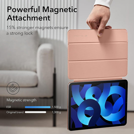 Skyddsfodral för Apple iPad Air 11 (2024) / Air (2022) / Air (2020) / Pro 11 (2018), ESR, Rebound, Rosa