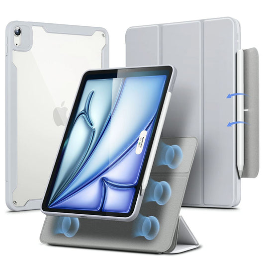 Fodral för Apple iPad Air 11 (2026) / iPad Air 11 (2025) / Air 11 (2024) / Air (2022) / Air (2020), ESR, Rebound Hybrid, Grå