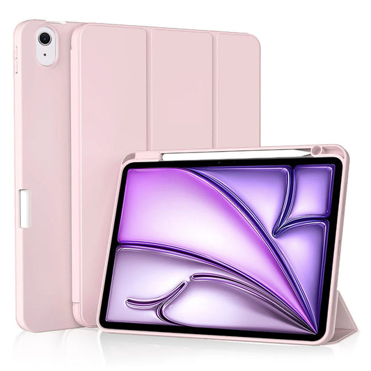 Fodral för Apple iPad Air 11 (2026) / iPad Air 11 (2025) / Air 11 (2024), Techsuit, Flex Trifold, Rosa