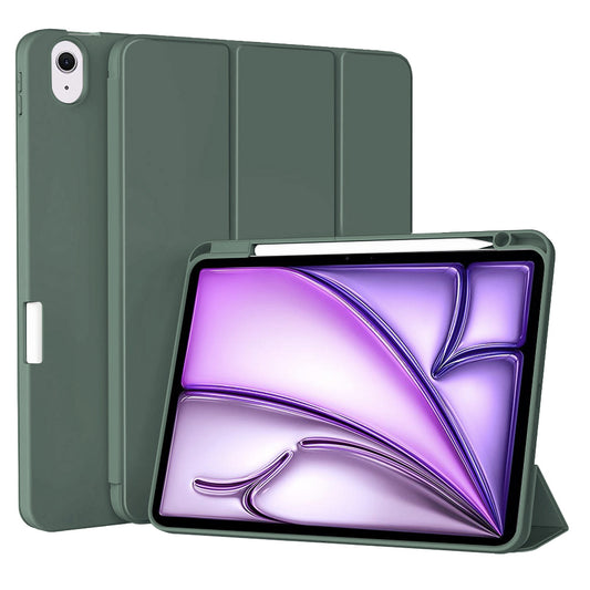 Fodral för Apple iPad Air 11 (2026) / iPad Air 11 (2025) / Air 11 (2024), Techsuit, Flex Trifold, Grön