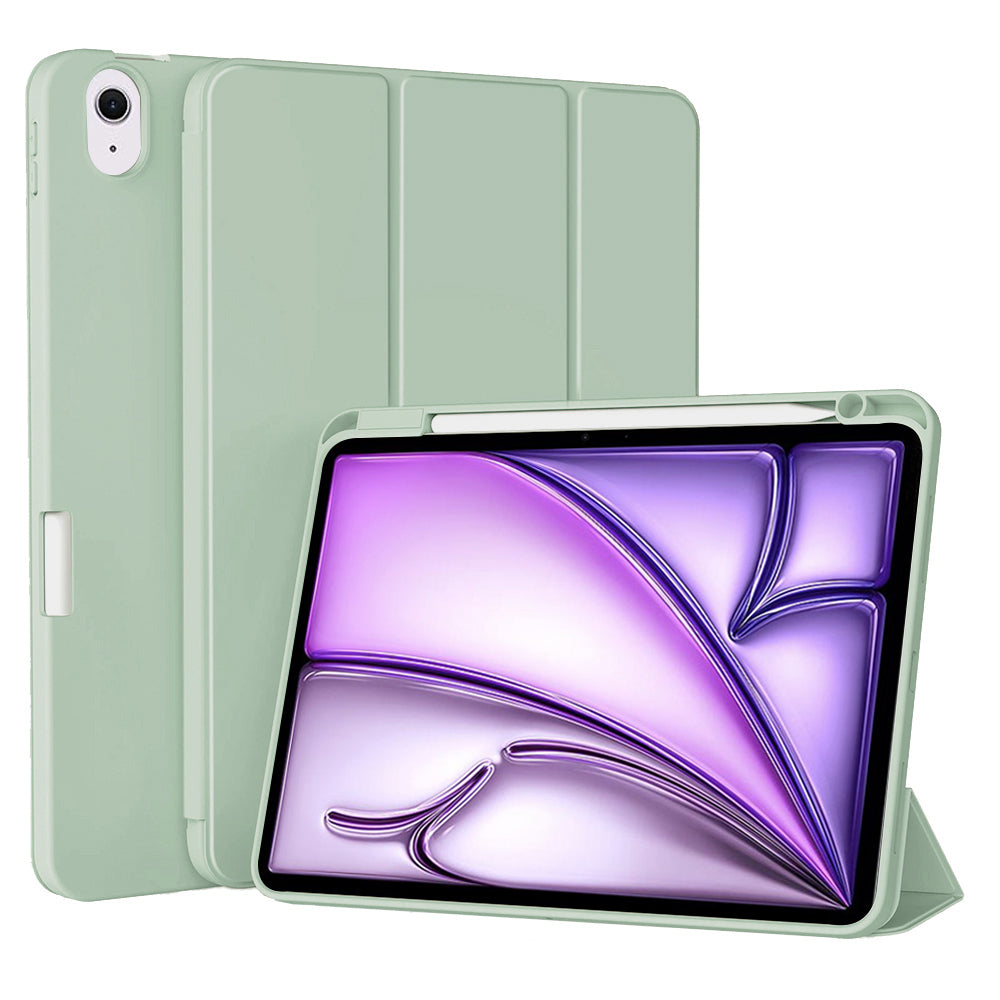 Fodral för Apple iPad Air 11 (2026) / iPad Air 11 (2025) / Air 11 (2024), Techsuit, Flex Trifold, Grön Matcha