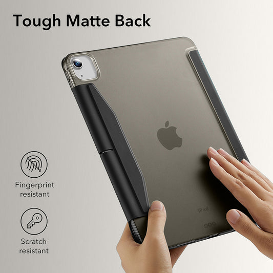 Fodral för Apple iPad Air 13 (2025) / Air 13 (2024), ESR, Ascend Trifold, Satinsvart