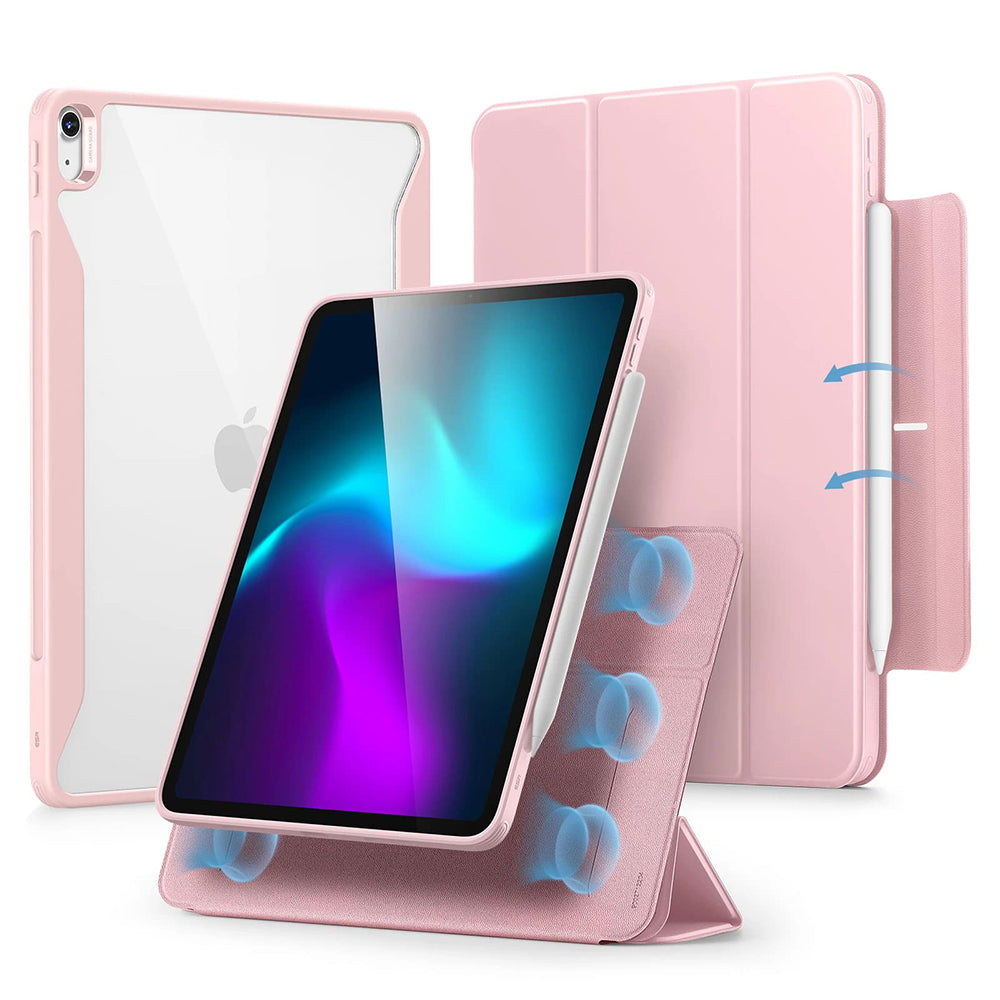 Fodral för Apple iPad Air 13 (2025) / Air 13 (2024), ESR, Rebound Hybrid, Rosa