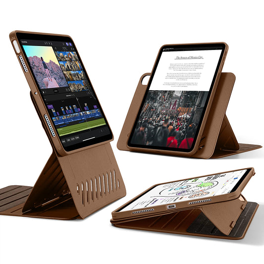 Fodral för Apple iPad Air 13 (2025) / Air 13 (2024), ESR, Shift, Brun