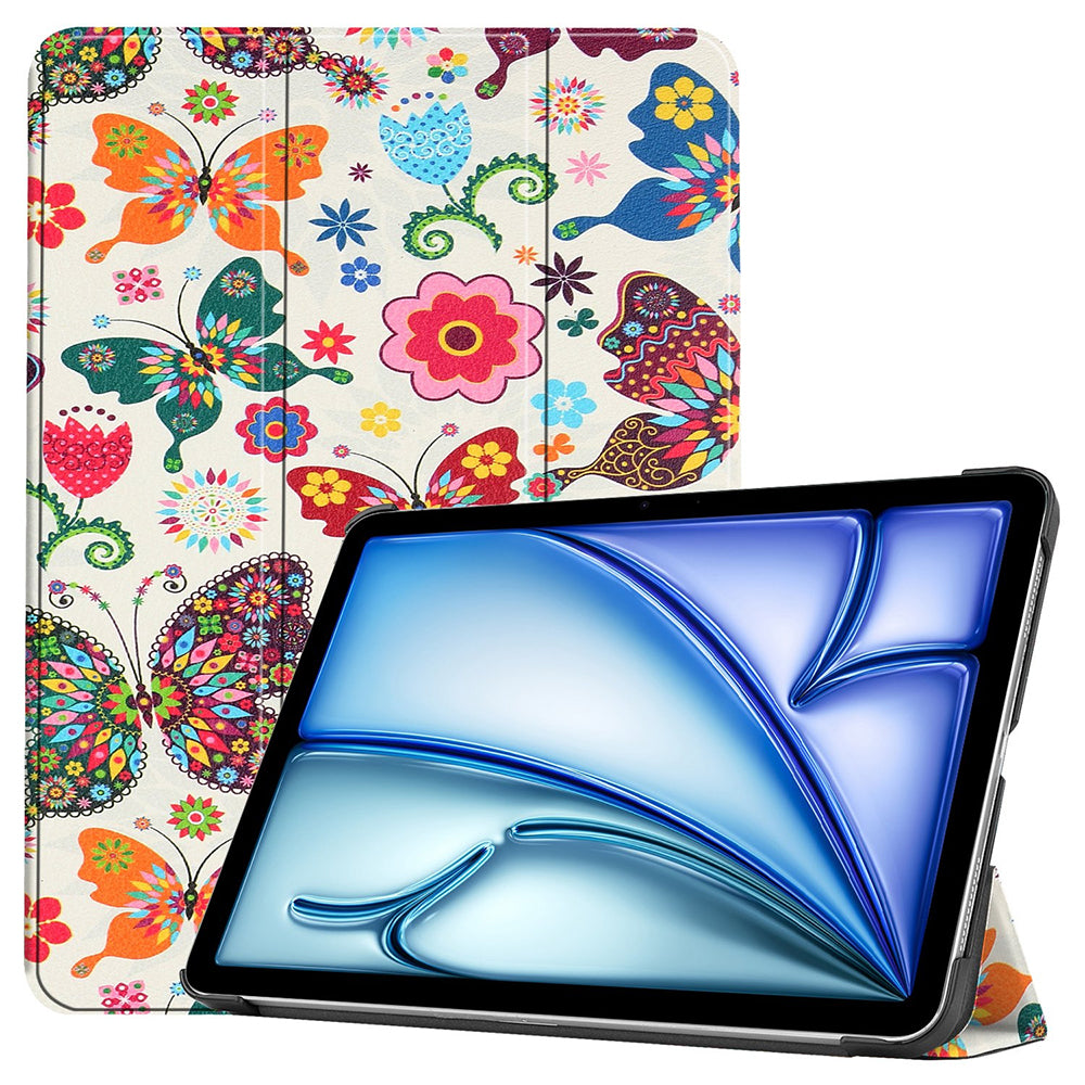 Fodral för Apple iPad Air 13 (2026) / Air 13 (2025) / Air 13 (2024), Techsuit, FoldPro Butterfly, Flerfärgad