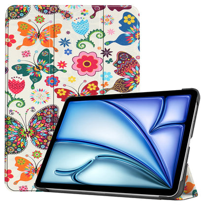 Fodral för Apple iPad Air 13 (2026) / Air 13 (2025) / Air 13 (2024), Techsuit, FoldPro Butterfly, Flerfärgad