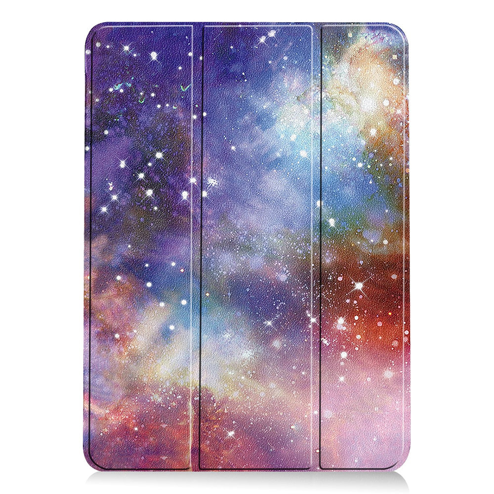 Fodral för Apple iPad Air 13 (2026) / Air 13 (2025) / Air 13 (2024), Techsuit, FoldPro Galaxy, Flerfärgad