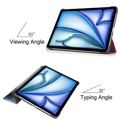 Fodral för Apple iPad Air 13 (2026) / Air 13 (2025) / Air 13 (2024), Techsuit, FoldPro Galaxy, Flerfärgad