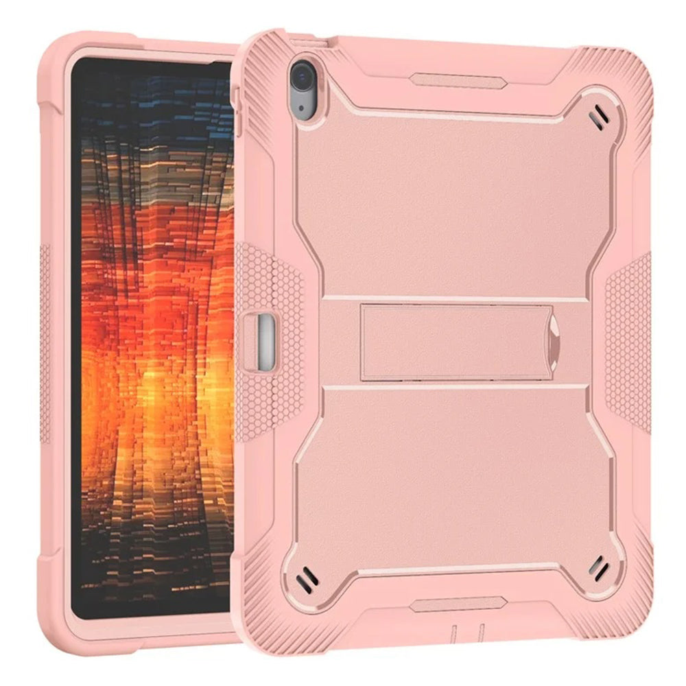 Fodral för Apple iPad Air 13 (2026) / Air 13 (2025) / Air 13 (2024), Techsuit, Rugged TabShell, Rosa