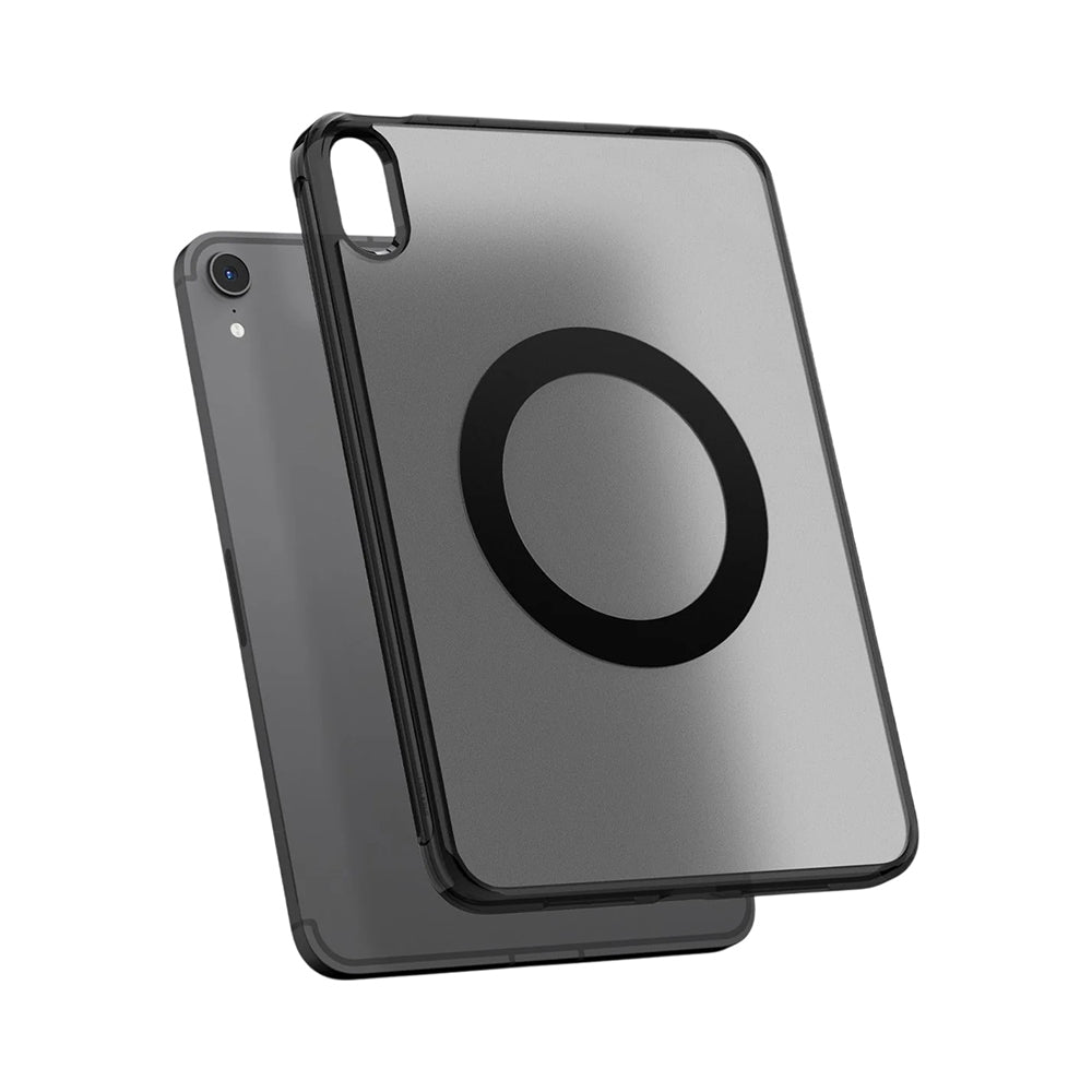Fodral för Apple iPad mini 2024 / mini 2021, Spigen, Ultra Hybrid MagFit, Svart Satin ACS11624
