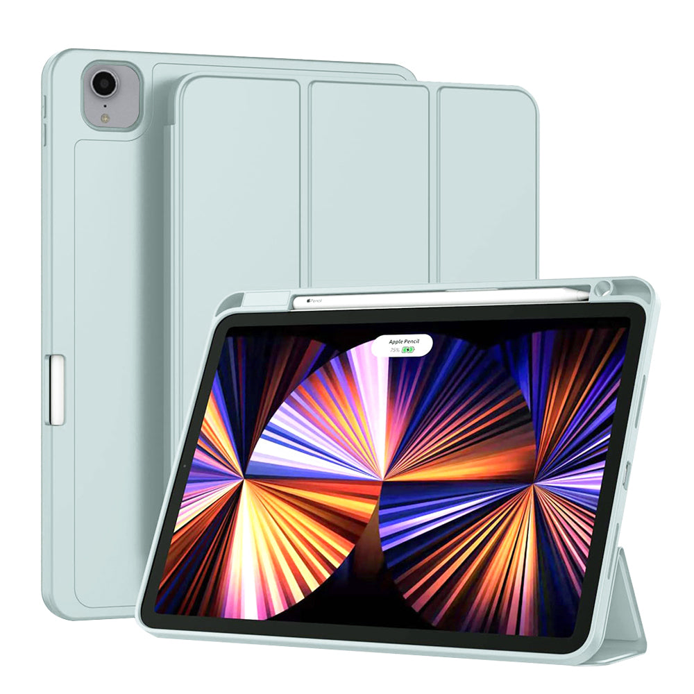 Fodral för Apple iPad Pro 11 (2022) / Pro 11 (2021) / Pro 11 (2020) / Pro 11 (2018), Techsuit, Flex Trifold, Blå