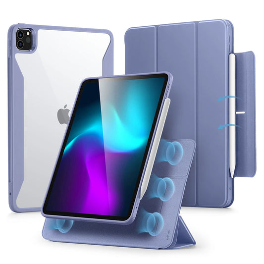 Fodral för Apple iPad Pro 11 (2024), ESR, Rebound Hybrid, Lila