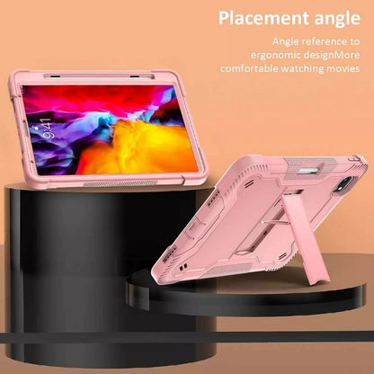 Fodral för Apple iPad Pro 11 (2024), Techsuit, Rugged TabShell, Rosa
