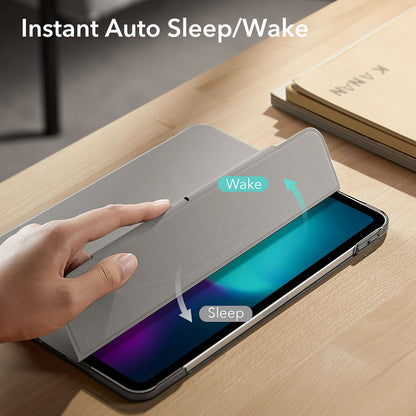 Fodral för Apple iPad Pro 13 (2024), ESR, Ascend Trifold, Grå