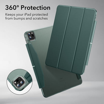 Fodral för Apple iPad Pro 13 (2024), ESR, Ascend Trifold, Satin Grön