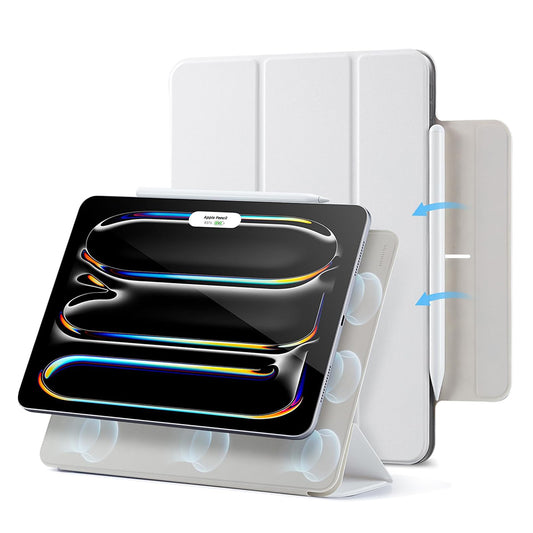Fodral för Apple iPad Pro 13 (2024), ESR, Rebound, Vit