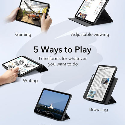 Fodral för Apple iPad Pro 13 (2024), ESR, Rebound Hybrid, Lila